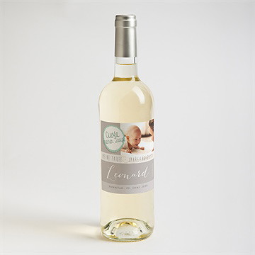 Flaschenetikett Taufe Mein Tag - vue 2