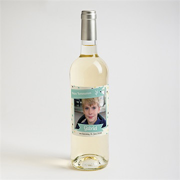 Flaschenetikett Kommunion Kommunionskonfetti - Vue 2