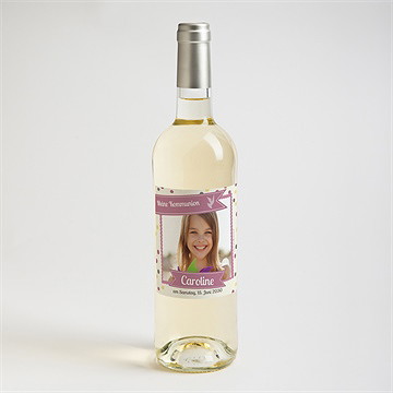 Flaschenetikett Kommunion Konfetti Zur Kommunion - Vue 2