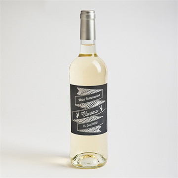 Flaschenetikett Kommunion Kreidekarte - Vue 2