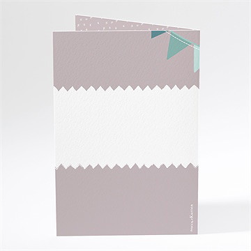 Menükarte Taufe vogelgesang junge - Vue 3