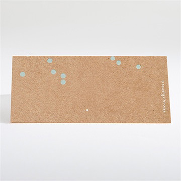 Tischkarte Hochzeit Kleines Origami - Vue 2