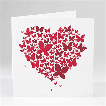 Hochzeitseinladung Schmetterling