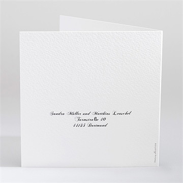 Hochzeitseinladung Schmetterling - Vue 3