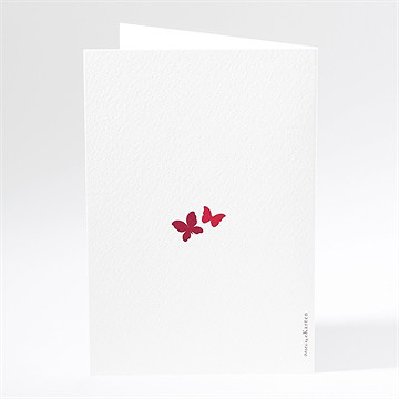 Menükarte Hochzeit Schmetterling - vue 3