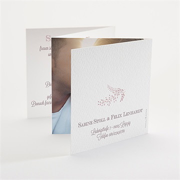 Hochzeitseinladung fotostory - rubbel - Sicht 3