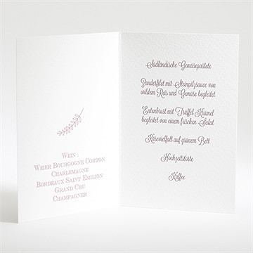 Menükarte Hochzeit fotostory - Vue 2