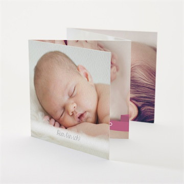 Geburtskarte Die schönste überraschung