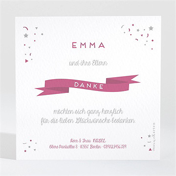 Dankeskarte Geburt Die Schönste Überraschung