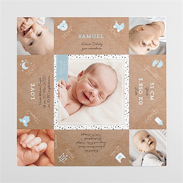 Geburtskarte Origami Freude - Origami - Vue 4