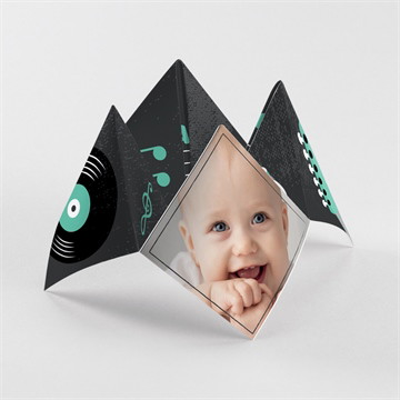 Geburtskarte Bb-star