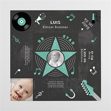 Geburtskarte Bb-Star - Vue 4