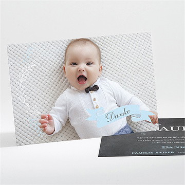 Dankeskarte Taufe stolz