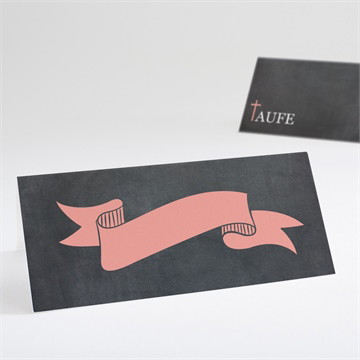 Tischkarte Taufe stolz!