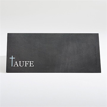 Tischkarte Taufe stolz - Vue 2