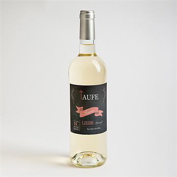 Flaschenetikett Taufe Stolz! - Vue 2