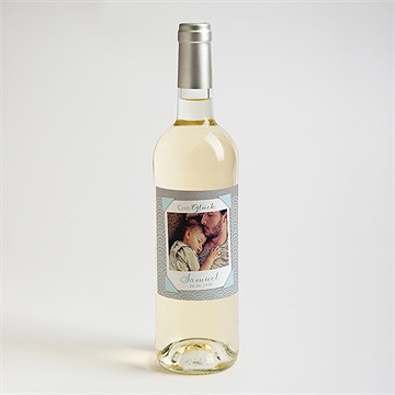 Flaschenetikett Taufe Matrose In Blau - Vue 2