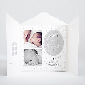 Geburtskarte Süße Und Glück - Vue 2