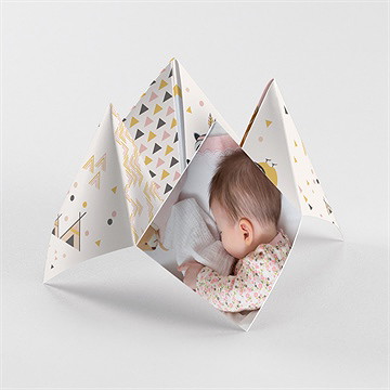 Geburtskarte Kleine Indianerin