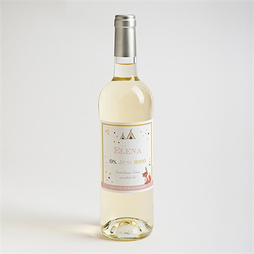 Flaschenetikett Geburt Kleine Indianerin - Vue 2