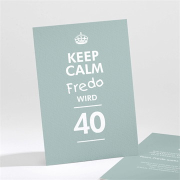 Keep calm grün