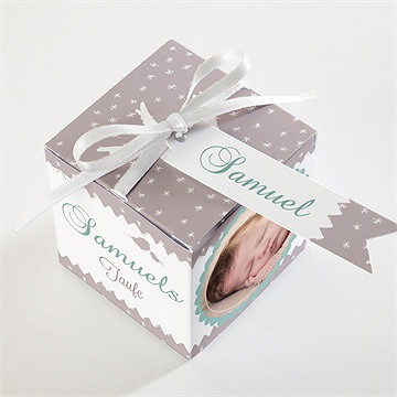 Geschenkbox Taufe vogelgesang junge - Sicht 3