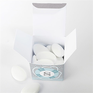 Geschenkbox Taufe matrose in blau - vue 4