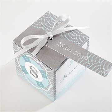 Geschenkbox Taufe matrose in blau - Vue 3