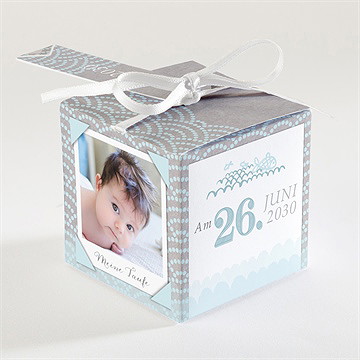 Geschenkbox Taufe matrose in blau - Vue 2