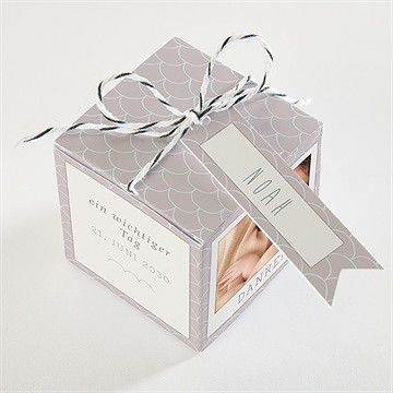 Geschenkbox Taufe taufbogen - Sicht 3