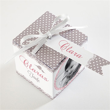 Geschenkbox Taufe vogelgesang mädchen - Sicht 3