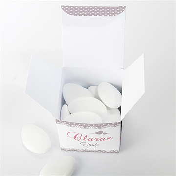 Geschenkbox Taufe vogelgesang mädchen - Sicht 4