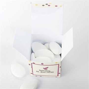 Geschenkbox Taufe taufkonfetti mädchen - vue 4