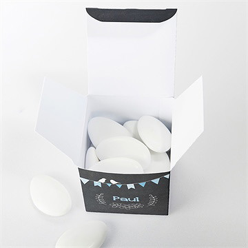 Geschenkbox Taufe kreidetafel boy - vue 4