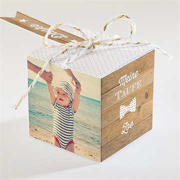 Geschenkbox Taufe pünktchen all überall - Vue 2