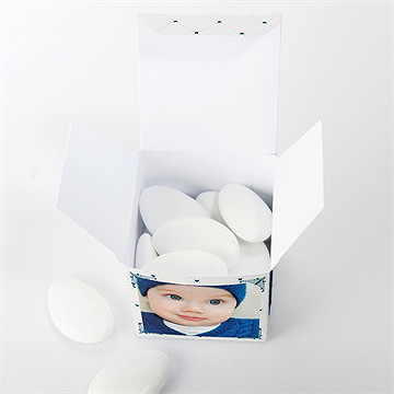 Geschenkbox Taufe zartes muster - Vue 4