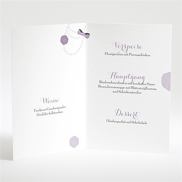 Menükarte Taufe Mein Taufkleidchen - Vue 2