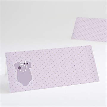 Tischkarte Taufe Mein Taufkleidchen