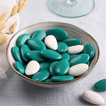 Zuckermandeln hochzeitsdragees smaragdgrün - Vue 2