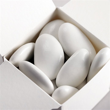 Zuckermandeln taufmandeln weiß