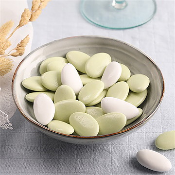 Zuckermandeln taufdragees zartgrün - Vue 2