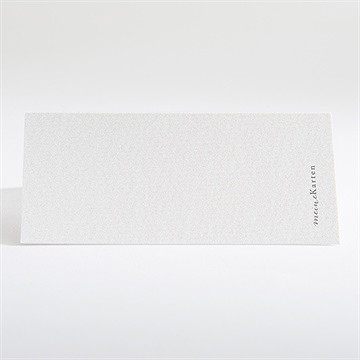 Tischkarte Taufe klebestreifen blau - Vue 2