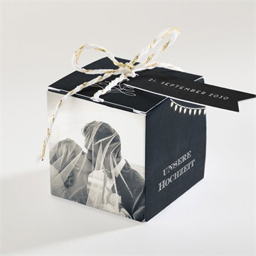 Geschenkbox Hochzeit La­ter­nen­licht