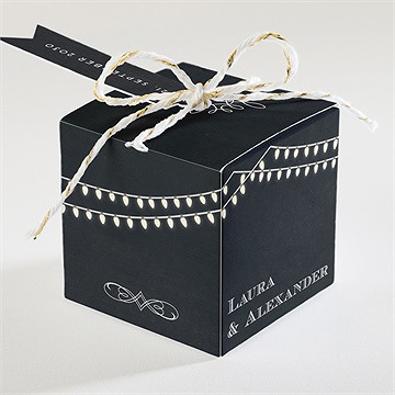 Geschenkbox Hochzeit La­Ter­Nen­Licht - Vue 2