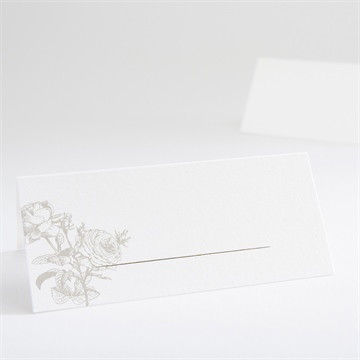 Tischkarte Hochzeit traditionell