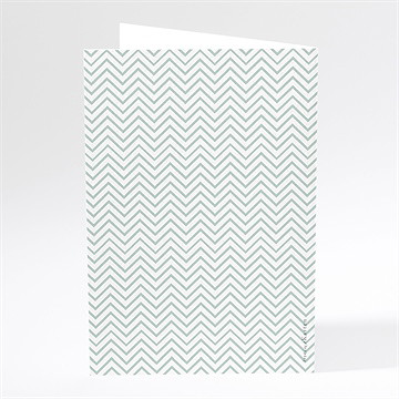 Menükarte Hochzeit Zickzack - vue 3