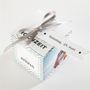 Geschenkbox Hochzeit Zickzack - vue 3