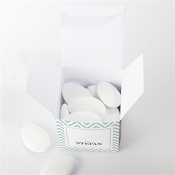 Geschenkbox Hochzeit Zickzack - vue 4