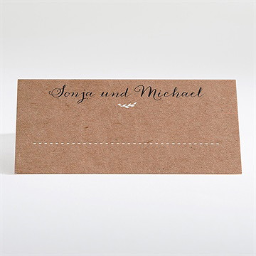 Tischkarte Hochzeit Rund Um Die Spitze - vue 2