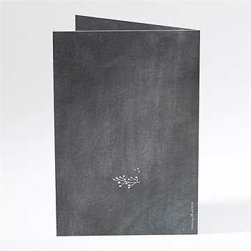 Menükarte Hochzeit Gravur Auf Schiefertafel - vue 3